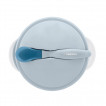 Kikkaboo Bowl with thermosensory spoon Blue from Pakostnik