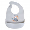 Cangaroo Silicone bib ROOIBOS 2001 Grey from Pakostnik