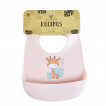 Cangaroo Silicone bib ROOIBOS 2001 Pink from Pakostnik
