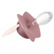 Canpol babies Silicone pacifiers with symmetrical shape 18m+ 2pcs PURE COLOR Pink from Pakostnik