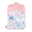 Cangaroo Comb glove OLIVE 3m+ Butterflies Pink from Pakostnik