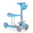 Moni Scooter with seat BUBBLEGUM Blue from Pakostnik