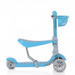 Moni Scooter with seat BUBBLEGUM Blue from Pakostnik