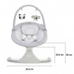 KinderKraft Baby Swing 2 in 1 LULI Grey from Pakostnik