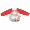 Badabulle Long Sleeved Bib Pink Bear B007022 from Pakostnik