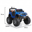 Moni Battery jeep FUEGO 12V Blue metallic from Pakostnik