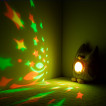 Chipolino Plush toy with projector and music LITTLE OWL from Pakostnik