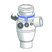 OMRON Nebulizer A3 Complete C300-E from Pakostnik