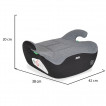 Cangaroo Car seat i-Size (125-150 cm) JET Grey from Pakostnik