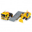 Wenyi 1:16 Excavator Truck 37cm (Sound and Lights) WY571A from Pakostnik