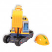 Moni Toys Excavator riding and pushing car 138 from Pakostnik
