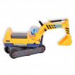 Moni Toys Excavator riding and pushing car 138 from Pakostnik