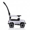 Moni Riding and pushing car with handle POLICE 219 White from Pakostnik