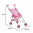 Moni Toys Doll Stroller KAYA S9302 from Pakostnik