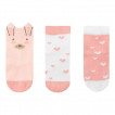 Kikkaboo Set 3 socks with 3D ears Rabbits in Love (1/2 years) from Pakostnik