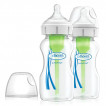 Dr.Brown's Bottle set WIDE-NECK Options+ 270ml 2pcs from Pakostnik