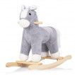 Chipolino Plush rocking horse with sound 18m+ Grey from Pakostnik