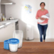 Philips Avent Set of Containers VIA 5 pcs. 180 ml + 5 pcs. caps from Pakostnik