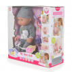 Moni Toys Doll 36 cm with pacifier from Pakostnik