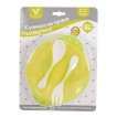 Cangaroo Food bowl with spoon and fork from Pakostnik