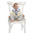 Sevi bebe Bib with pacifier holder from Pakostnik