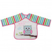 Cangaroo Bib with sleeves Messy pink from Pakostnik