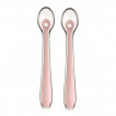 Kikkaboo Silicone feeding spoons in box 2 pcs Pink from Pakostnik