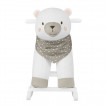 Kikkaboo Soft rocking toy 18m+ WHITE BEAR from Pakostnik