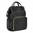 Kikkaboo Stroller accessory bag SIENA Black & Gold from Pakostnik