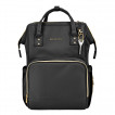 Kikkaboo Stroller accessory bag SIENA Black & Gold from Pakostnik