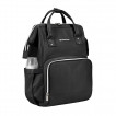 Kikkaboo Stroller accessory bag SIENA Black & Silver from Pakostnik