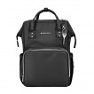 Kikkaboo Stroller accessory bag SIENA Black & Silver from Pakostnik