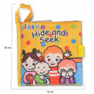Jollybaby Soft Montessori book HIDE AND SEEK 8334 from Pakostnik