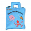 Jollybaby Soft MONTESSORI book-bag 18m+ UNDERWATER WORLD 10046 from Pakostnik
