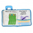 Jollybaby Soft MONTESSORI book-bag 18m+ UNDERWATER WORLD 10046 from Pakostnik