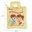 Jollybaby Soft MONTESSORI book-bag 18m+ MY OPPOSITES BOOK 8254 from Pakostnik