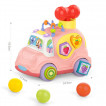 Huanger Musical sorter CAR 18m+ Pink HE0548 from Pakostnik