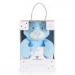 Cangaroo Baby blanket 75 x 90 cm with Toy RORY BEAR Blue from Pakostnik