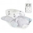 Cangaroo Baby blanket 75 x 90 cm with pillow Sleepy Bear Grey from Pakostnik