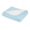 Kikkaboo Knitted blanket with Sherpa 75x100cm (In a box) DREAM BIG Blue from Pakostnik