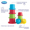 Playgro Set of 9 colorful stacking cups 9m+ PG.0165 from Pakostnik