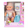 Moni Toys Doll 31 cm peeing with diapers from Pakostnik