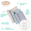 Playgro Set 3 pcs muslin diapers 120 x 120 cm FAUNA FRIENDS 0m+ PG.0855 from Pakostnik