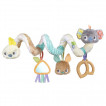 Playgro Plush spiral for stroller, bed or car seat FAUNA FRIENDS 0m+ PG.0449 from Pakostnik