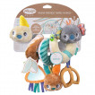 Playgro Plush spiral for stroller, bed or car seat FAUNA FRIENDS 0m+ PG.0449 from Pakostnik