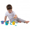 Playgro Textile book HAPPY AT HOME - with animals for puppet theater 12-36m PG.0167 from Pakostnik