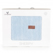 Cangaroo Knitted blanket with Sherpa 75x100cm (In a box) SHERPY Blue from Pakostnik