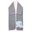 Womar Multifunctional cover Elephant grey and pink from Pakostnik
