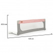 Cangaroo Barrier bed 130 x 43,5 cm Pink from Pakostnik