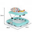 Moni Children's walker JUNGLE FUN Mint from Pakostnik